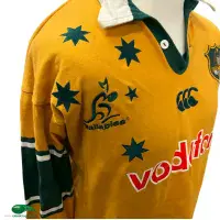 2000/02 Wallabies Rugby Shirt | Old Official Canterbury Vintage Jersey