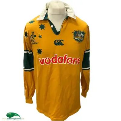 2000 2002 Australia L/s Rugby Shirt Large
