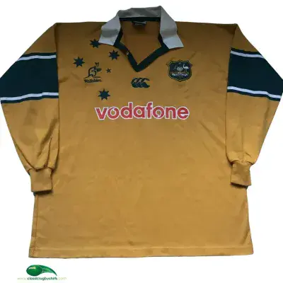 2000 2002 Australia L/s Rugby Union Shirt 2XL