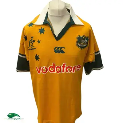 2000 2002 Australia S/s Rugby Union Shirt Large XL
