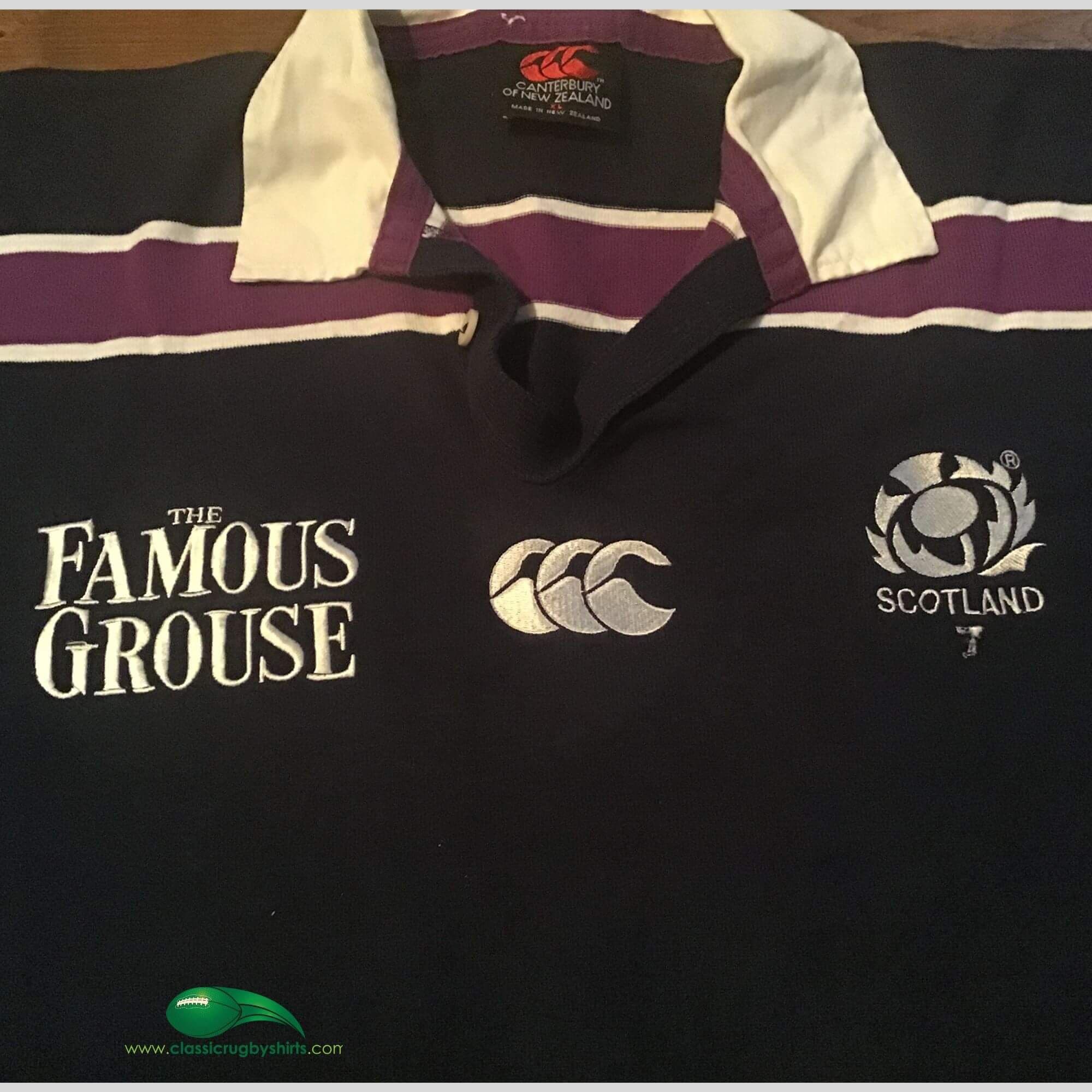 World Rugby Shirts | 2001 Scotland Old Vintage Retro Jerseys