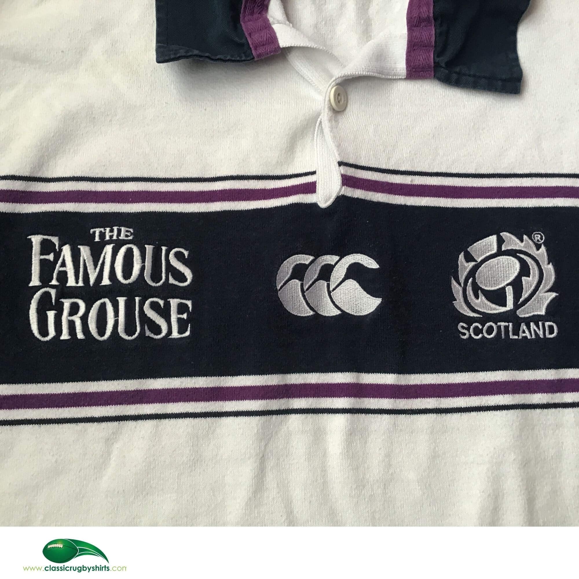 World Rugby Shirts | 2001 Scotland Old Vintage Classic Jerseys