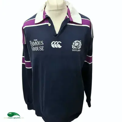 2000 2002 Scotland Rugby Union Home Shirt 2XL