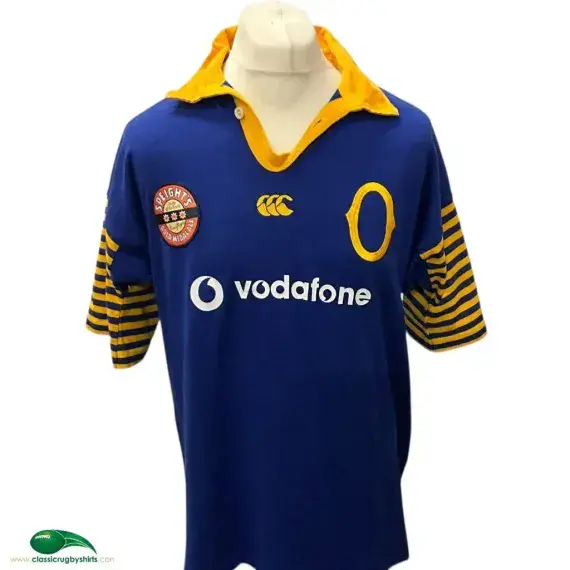 2000/03 Otago Rugby Shirt | Old Official Canterbury Jersey - Vintage Classic Rugby Shirts