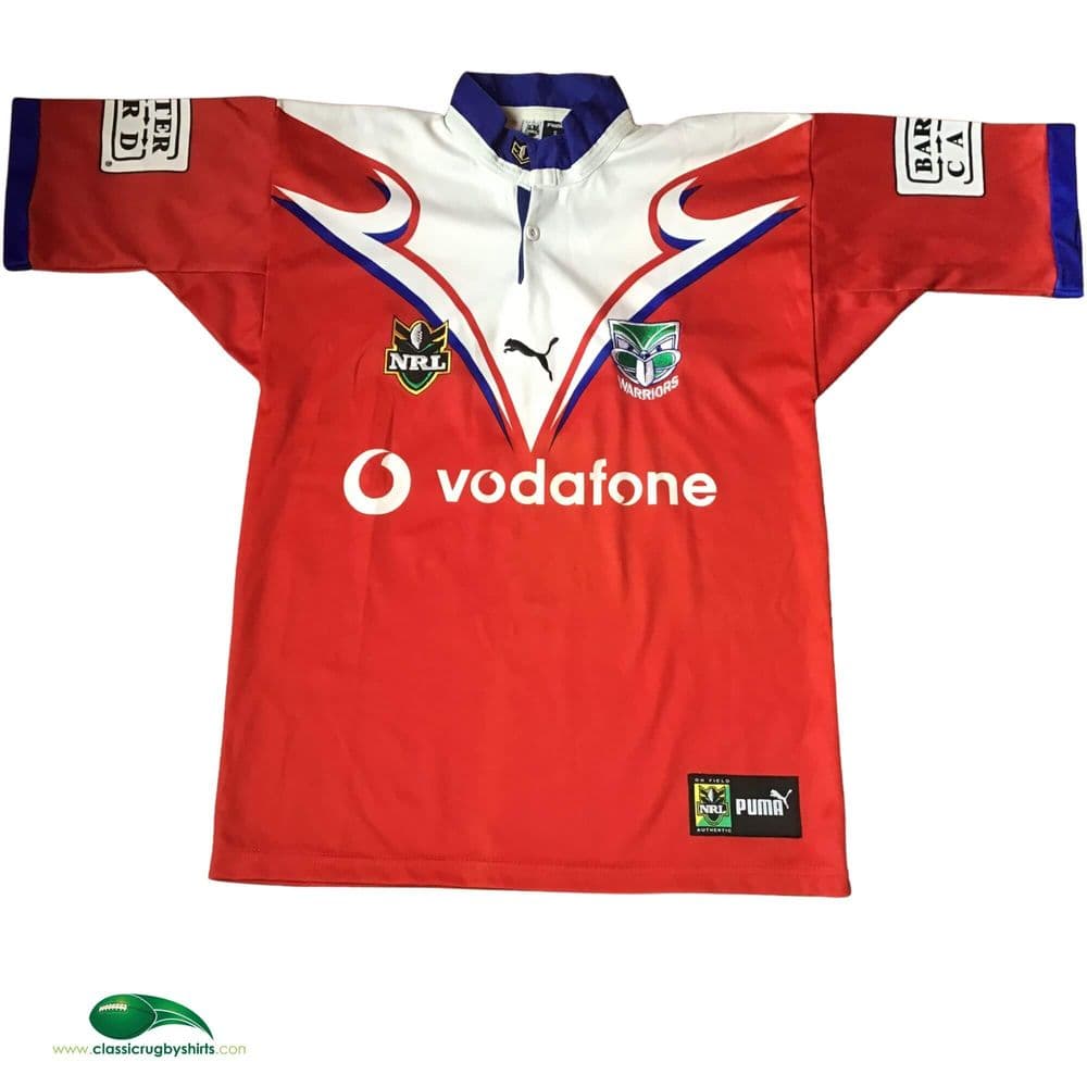 World Rugby Shirts 2000 Auckland New Zealand Warriors Vintage Old Jerseys
