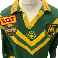 2000 Australia Rugby League World Cup Shirt - Kangaroos Old Classic Jerseys