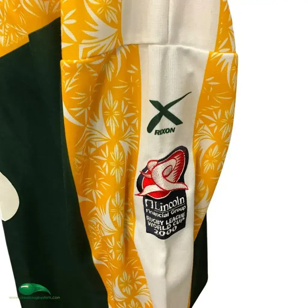 2000 Cook Islands RLWC Rugby Shirt | Old Official Rixon Jersey