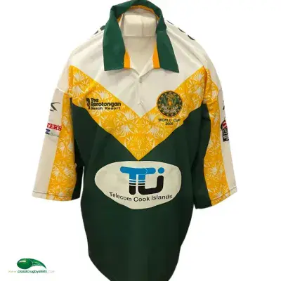2000 Cook Islands World Cup Rugby League Shirt 2XL