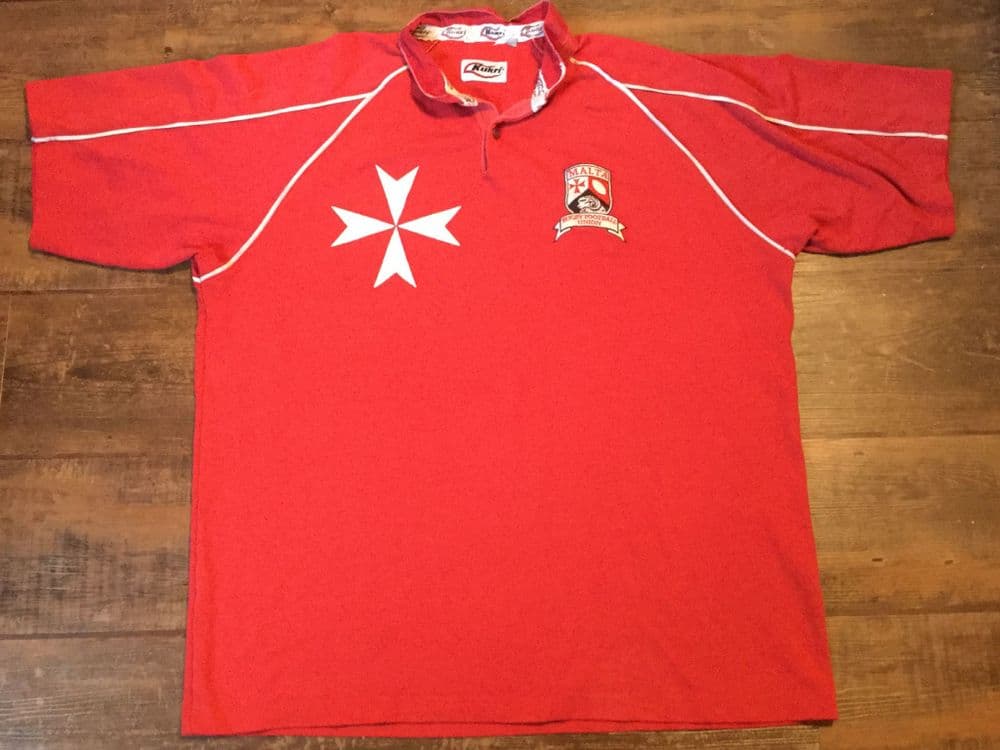 Classic Rugby Shirts 2000 Malta Old Vintage Jerseys