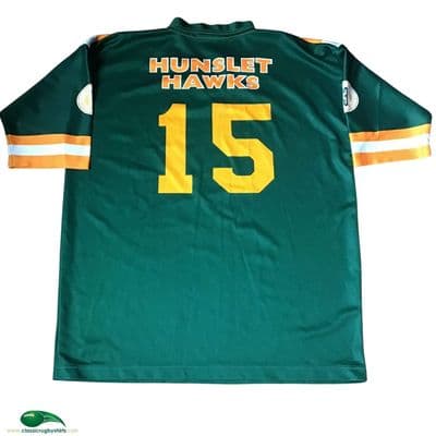 2000's Hunslet Hawks No 15 Player Rugby League Shirt 2XL