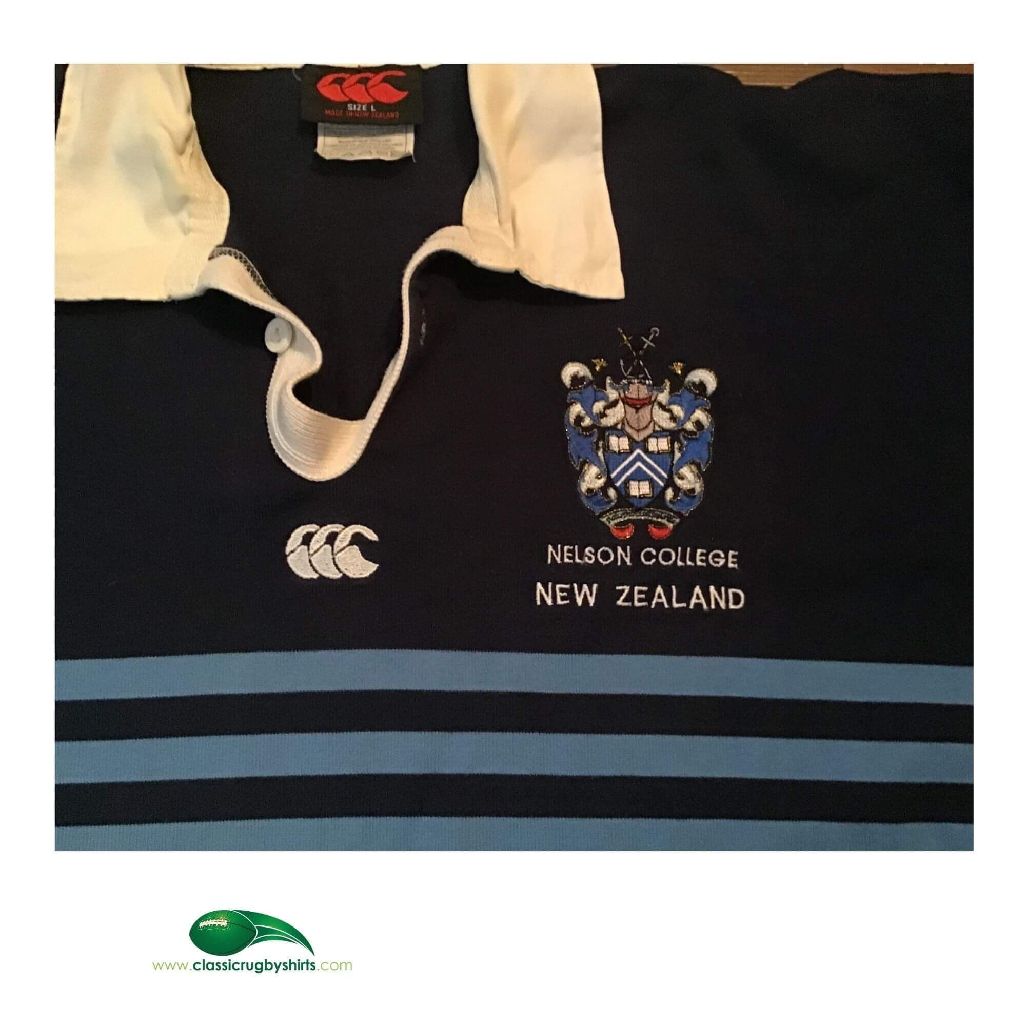 Classic Rugby Shirts | 2000 Nelson College Vintage Old Jerseys