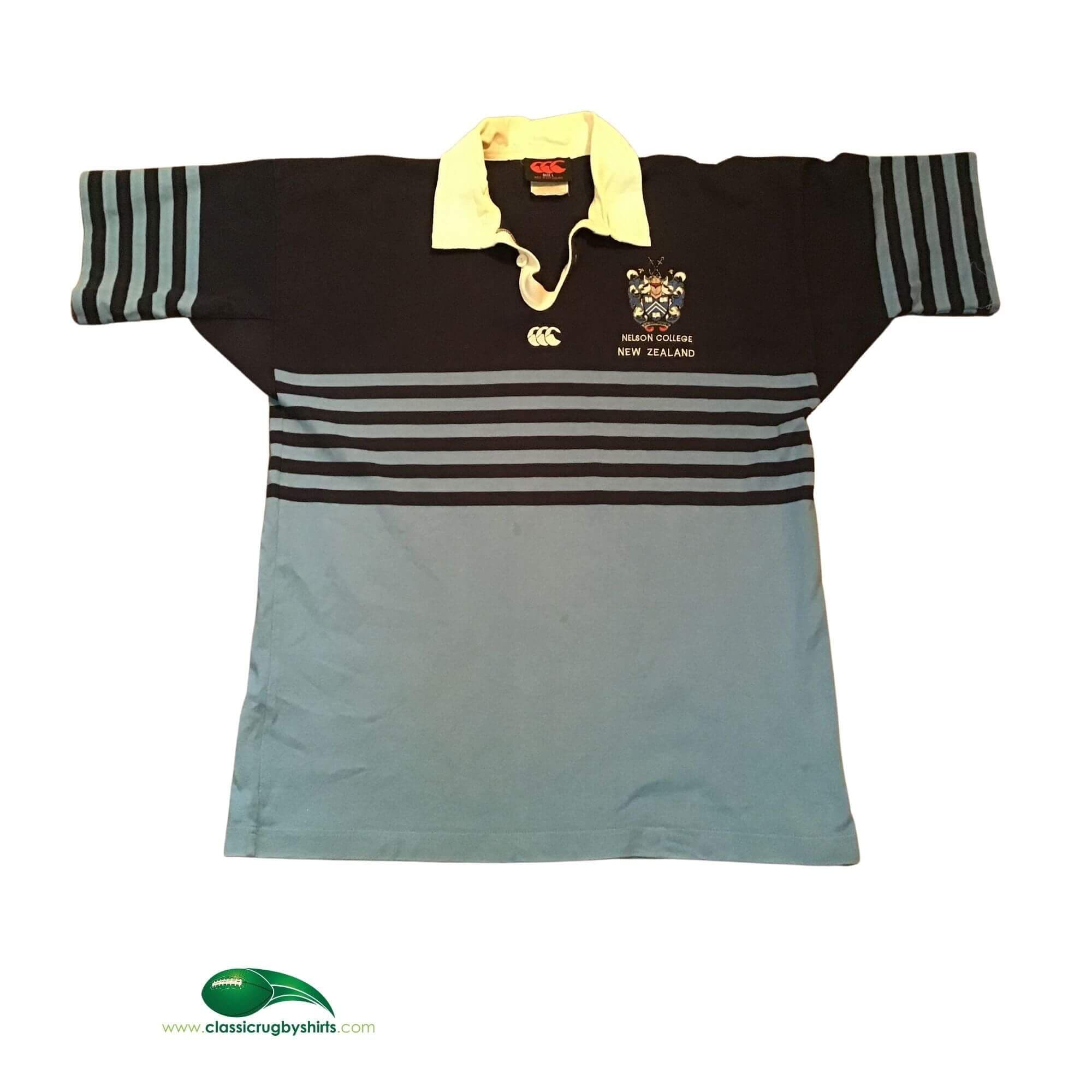 Classic Rugby Shirts | 2000 Nelson College Vintage Old Jerseys
