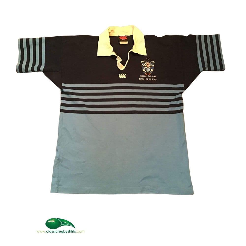 Maillot De Rugby Vintage Canterbury Ormond College - Taille S - Coton/Polyester - Fabriqué En Australie