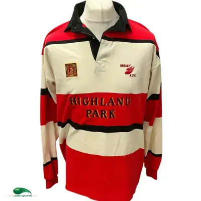 2000's Orkney RFC L/s Rugby Shirt Large