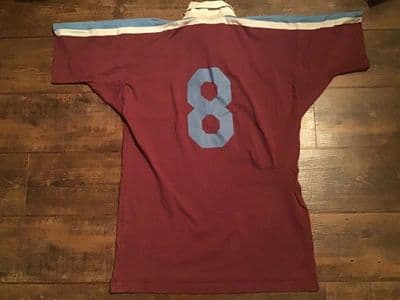 2000's University of Queensland No 8 Match Worn Rugby Shirt XL