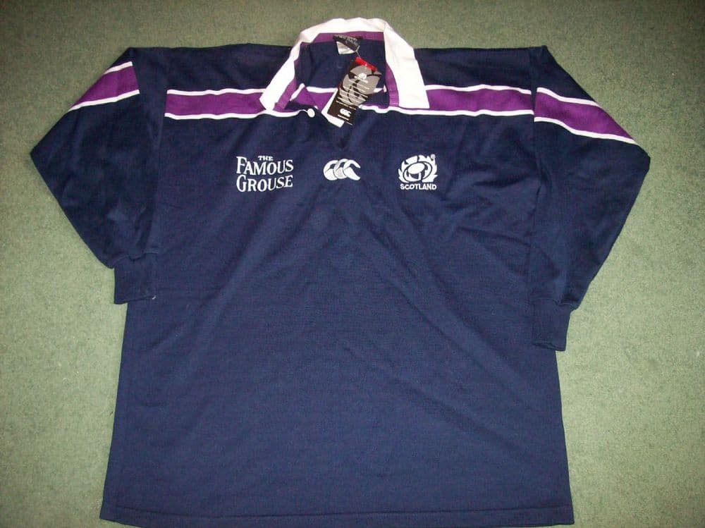 Classic Rugby Shirts 2000 Scotland Old Vintage Rugby Jerseys