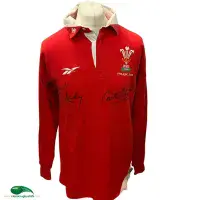 2000 Wales Match Worn Rugby Shirt | Old Official Reebok Jersey