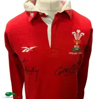 2000 Wales Match Worn Rugby Shirt | Old Official Reebok Jersey