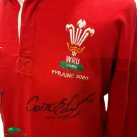 2000 Wales Match Worn Rugby Shirt | Old Official Reebok Jersey