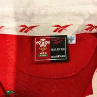 2000 Wales Match Worn Rugby Shirt | Old Official Reebok Jersey