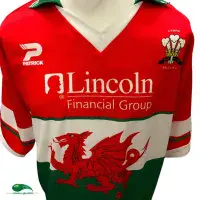 2000 Wales RLWC Classic Rugby Shirt | Old Official Patrick Jersey