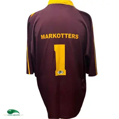 2000s Maties Stellenbosch Players No 1 Rugby Union Shirt 2XL
