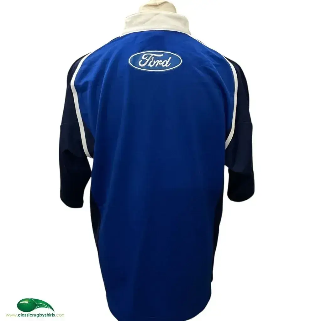 2001/02 Auckland Blues Rugby Shirt | Old Official Adidas Jersey