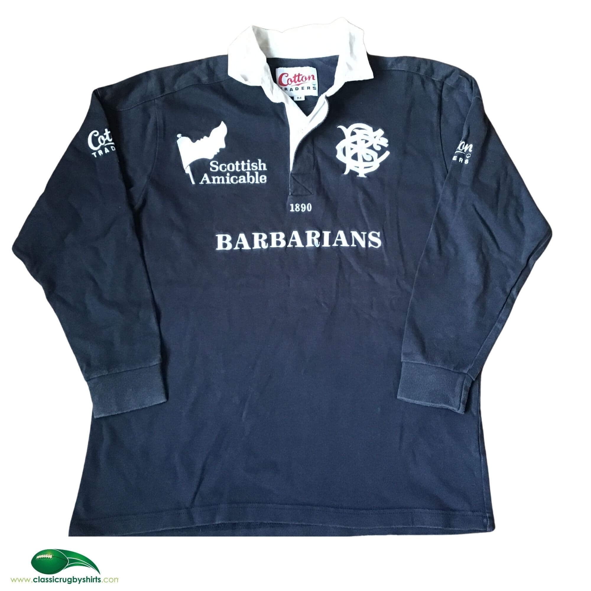 World Rugby Shirts 2001 Barbarians Old Vintage Classic Jerseys