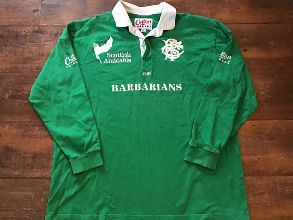 Classic Rugby Shirts 2001 Barbarians Old Vintage Jersey