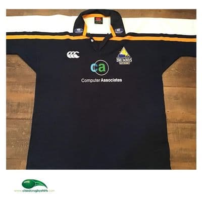 2001 2002 Brumbies Rugby Union Away Shirt 2XL
