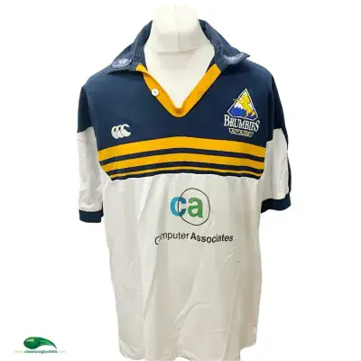 2001 2002 Brumbies Rugby Union Shirt 2XL