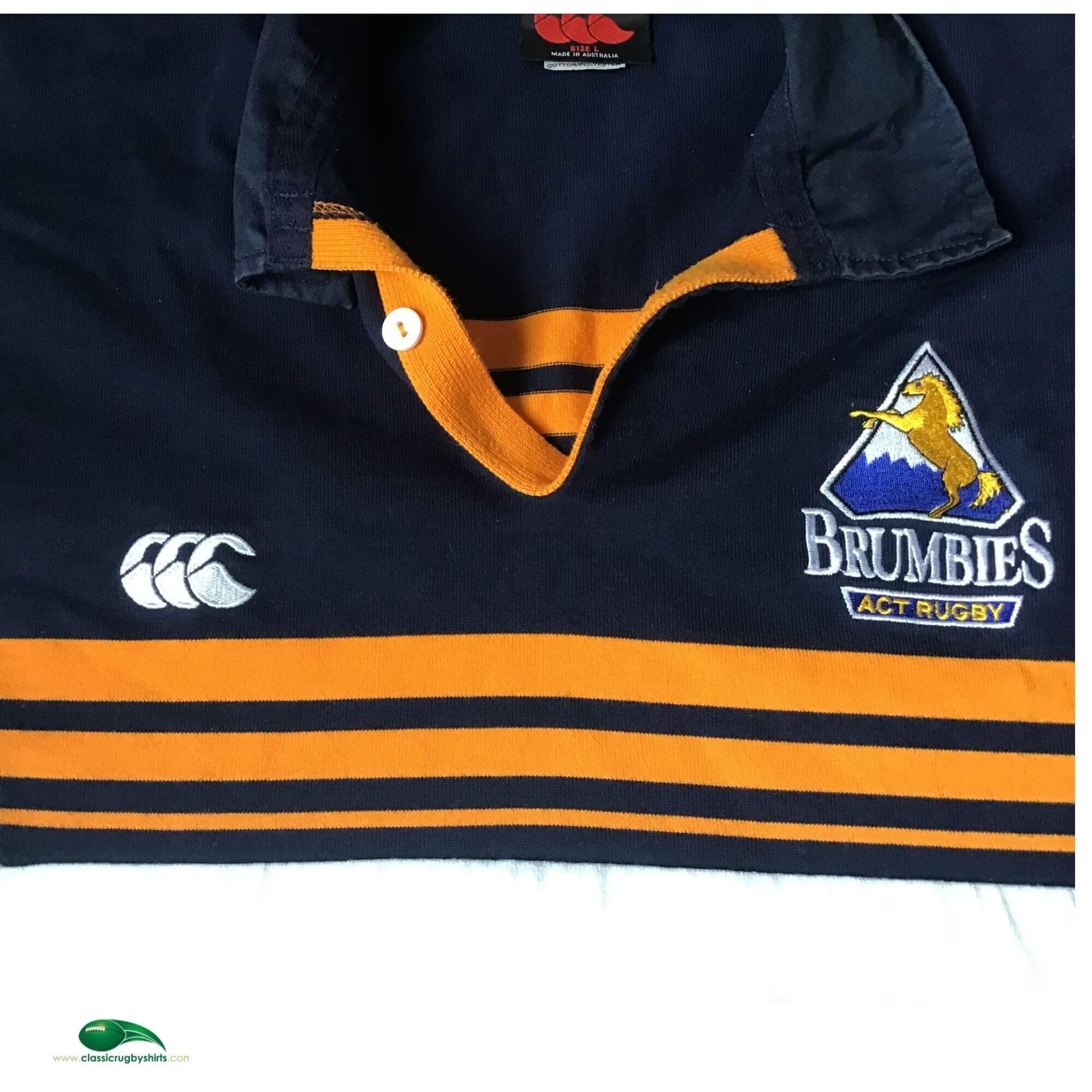 Brumbies Rugby Classic Jersey”game shirt World Rugby Shirts | 2001 Brumbies Vintage Old Retro Jerseys