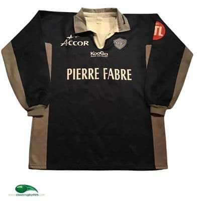 2001 2002 Castres Olympiques Rugby Union Shirt XL