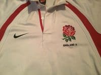 Classic Rugby Shirts | 2001 England A Vintage Old Heritage Jerseys