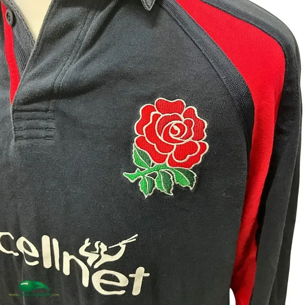 ウェア 2001-02 ENGLAND RUGBY AWAY SHIRT LS NIKE 2001/02 England Rugby Away Shirt | Old Official Nike Jersey