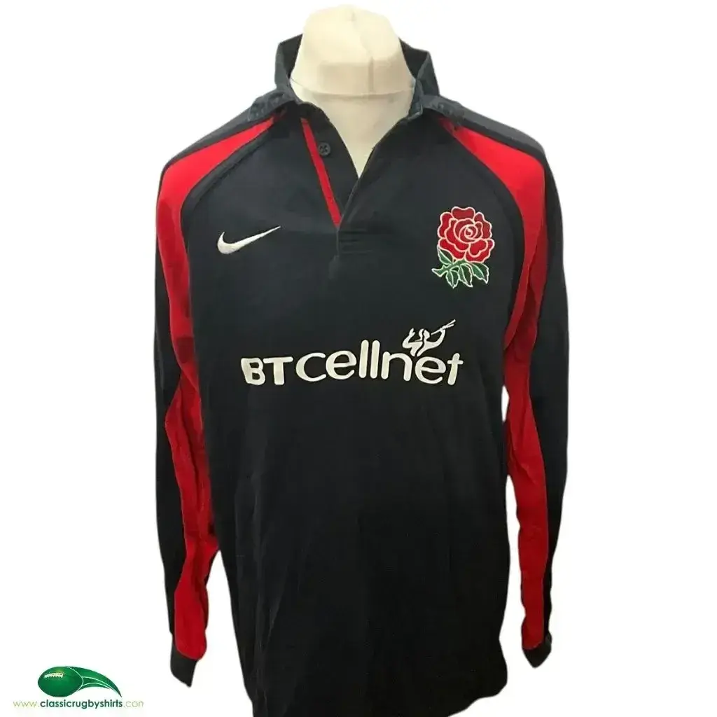 ウェア 2001-02 ENGLAND RUGBY AWAY SHIRT LS NIKE 2001-2002-england-rugby-away-