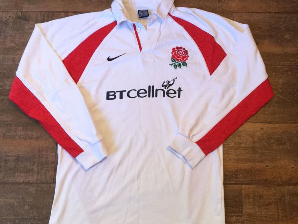 Classic Rugby Shirts | 2001 England Vintage Old Union Jerseys