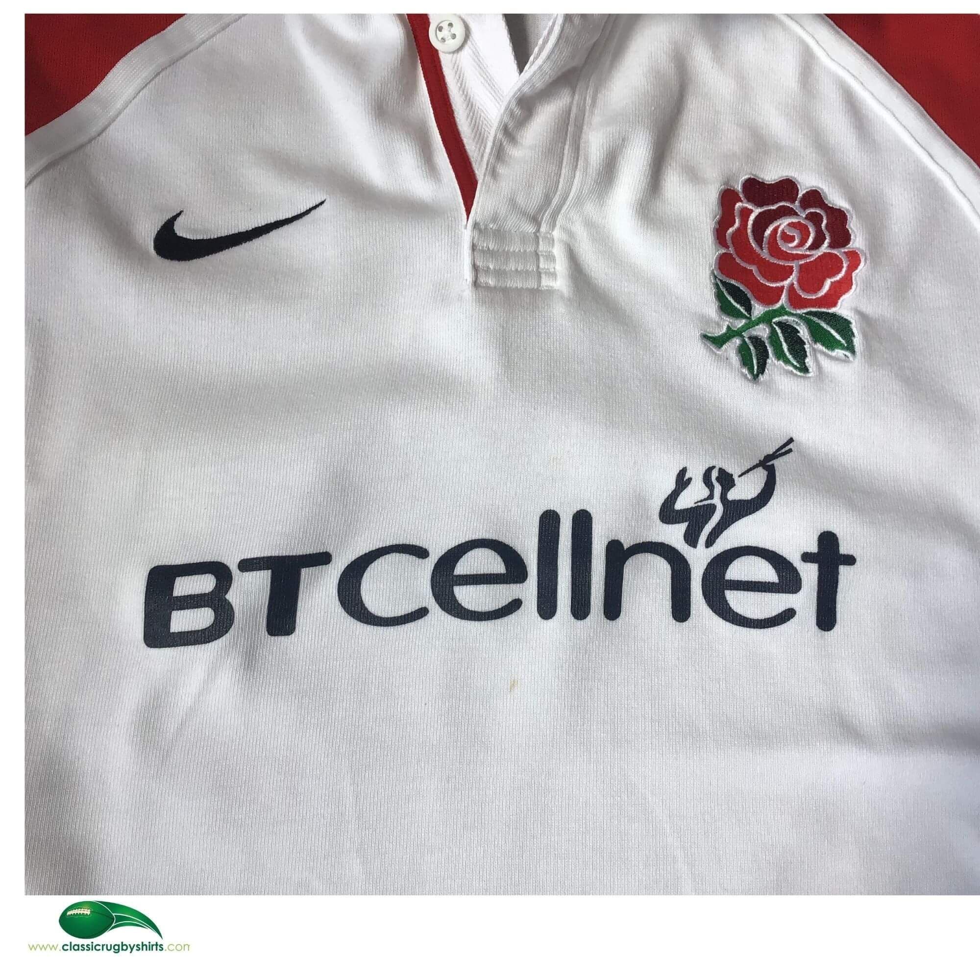 World Rugby Shirts | 2001 England Old Vintage Jerseys
