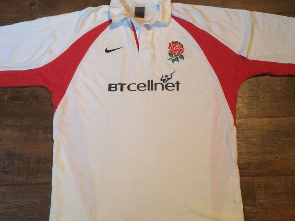 Classic Rugby Shirts | 2001 England Old Vintage Retro Jerseys
