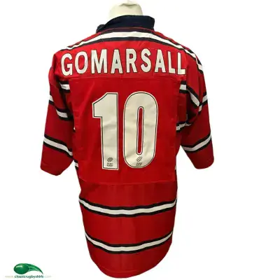 2001 2002 Gloucester Gomarsall Match worn Rugby Union Shirt XL