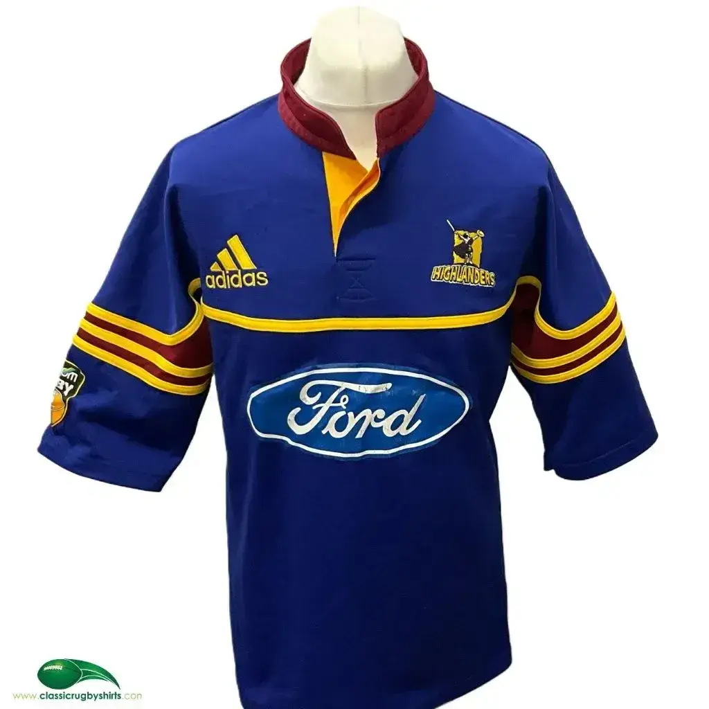 2001 2002 Highlanders Classic Rugby Shirts Vintage Retro Old Jerseys