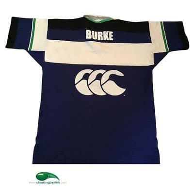 2001 2002 Ireland Burke Player Rugby Training Shirt Large