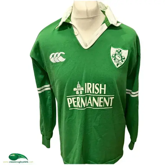 2001/02 Ireland Rugby Shirt | old Official Canterbury Jersey