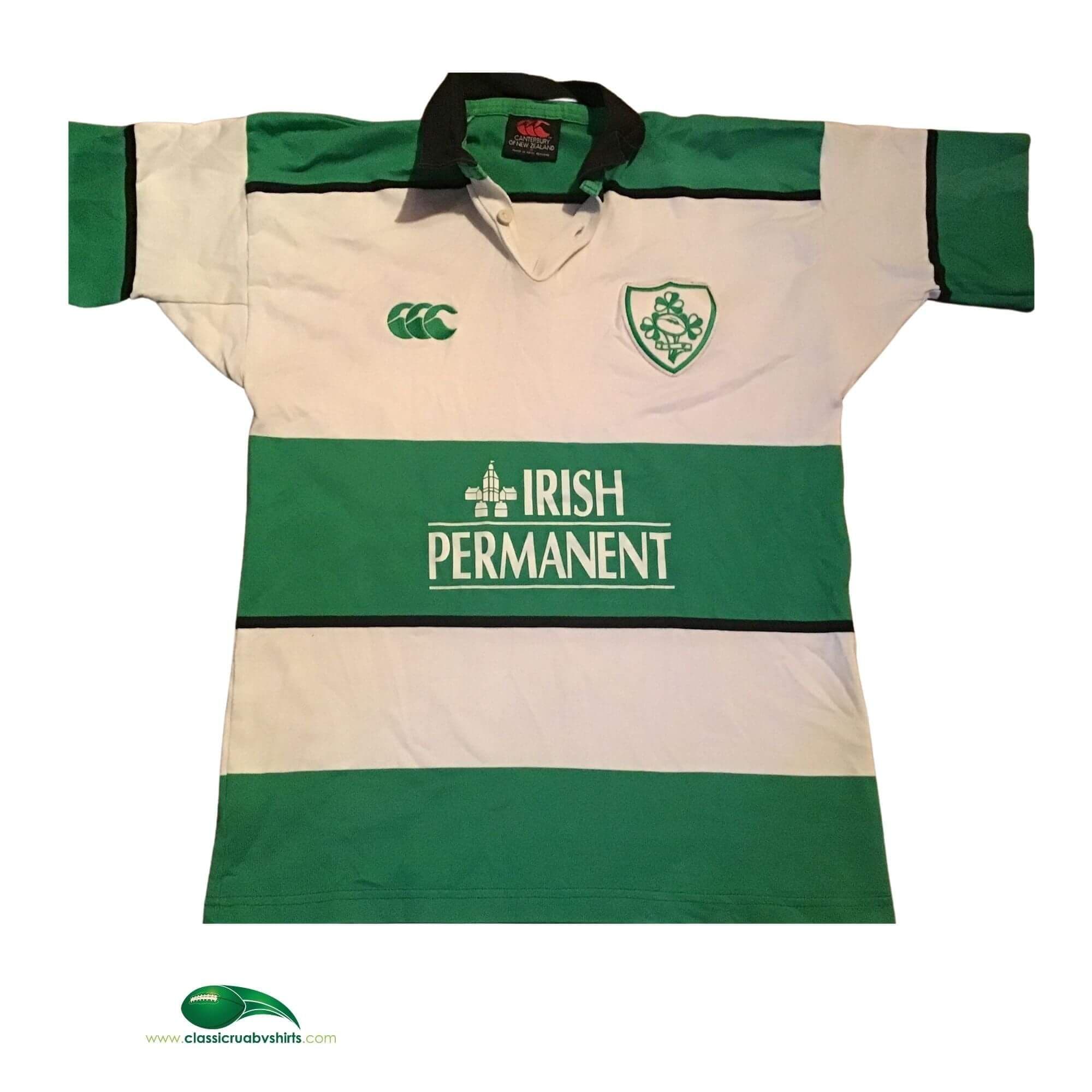 Classic Rugby Shirts 2001 Ireland Old Vintage Retro Training Jerseys