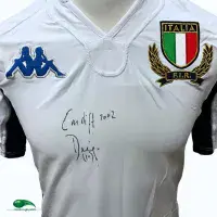 2001/02 Italy Rugby Shirt | Old Official Kappa jersey
