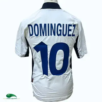 2001 2002 Italy BNWT Dominguez Signed Rugby Shirt Medium