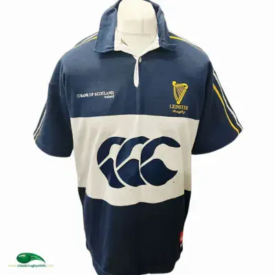 2001 2002 Leinster Temex Rugby Training Shirt Large