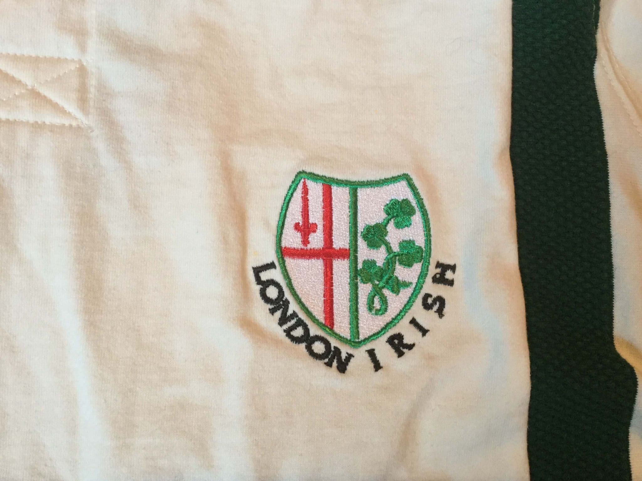 Maillot Rugby London Irish Kooga 2001/2002 - Vert - Homme Taille 2XL