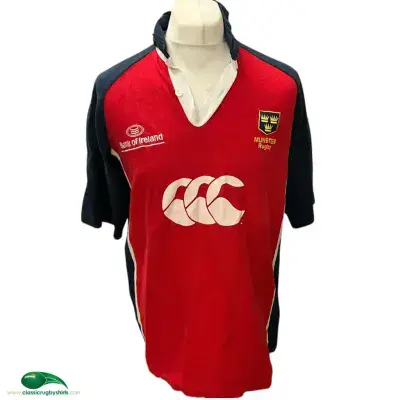 2001 2002 Munster Rugby Training Shirt Large