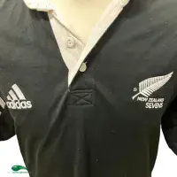 2001/02 New Zealand Sevens Rugby Shirt | Old Official Adidas shirt
